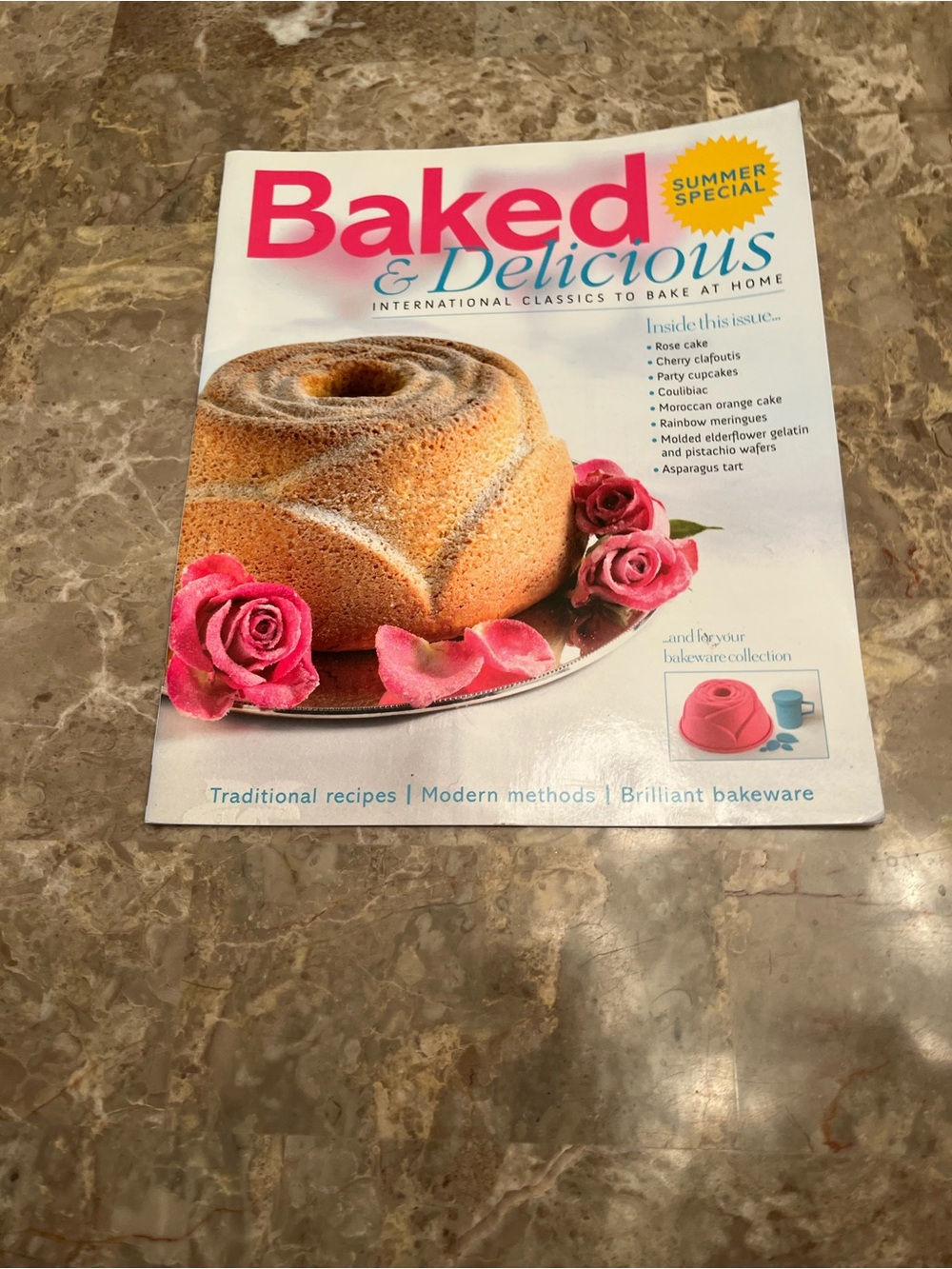 Baked And Delicious Baking Book With Bake Mold